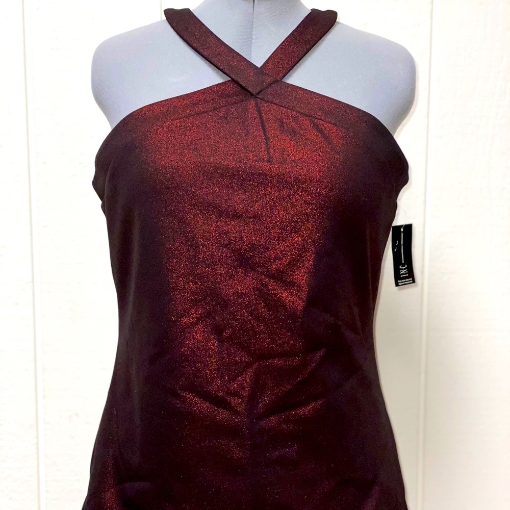 INC METALLIC SHIRT SIZE XL NWT